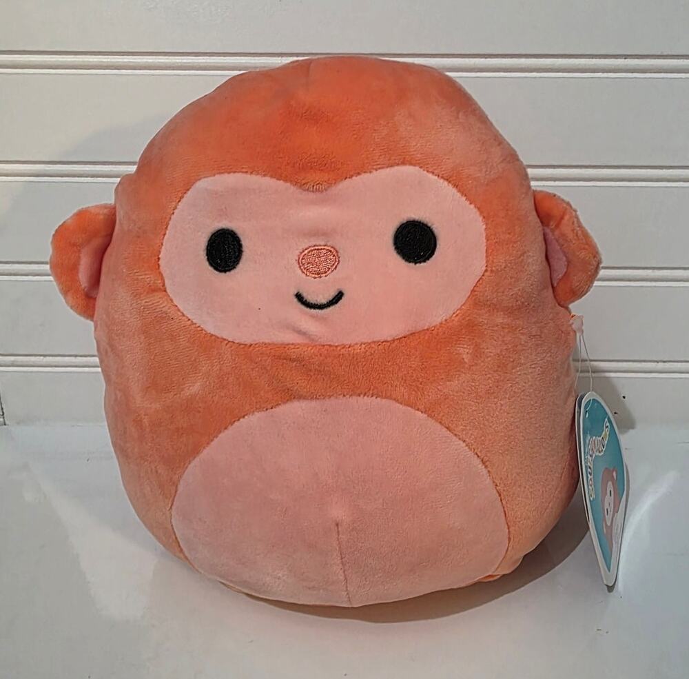 NWT Squishmallow 8" Elton the Monkey 8” Plush Toy
